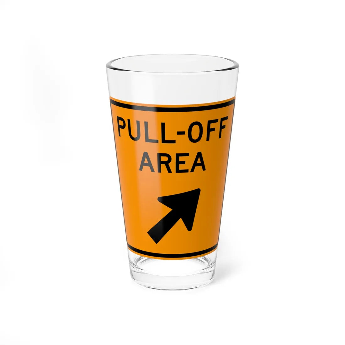 Virginia E5-V2R (Virginia) (Road Sign) Pint Glss 16oz 16oz - Go Mug Yourself