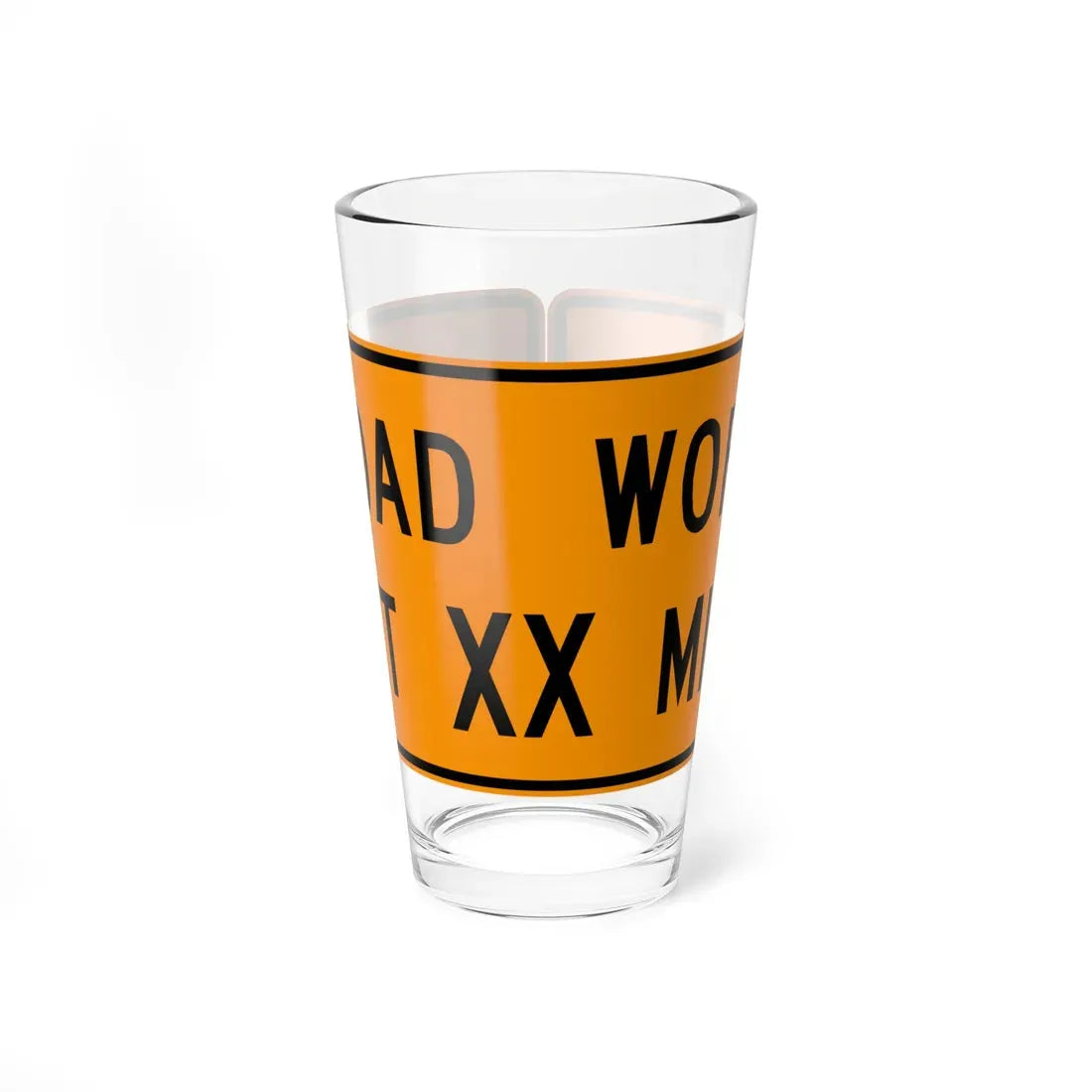 Virginia G20-1 V (Virginia) (Road Sign) Pint Glass 16oz 16oz - Go Mug Yourself