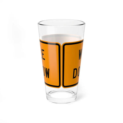 Virginia G20-V1 (Virginia) (Road Sign) Pint Glass 16oz - Go Mug Yourself