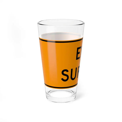 Virginia G20-V3 (Virginia) (Road Sign) Pint Glass 16oz - Go Mug Yourself
