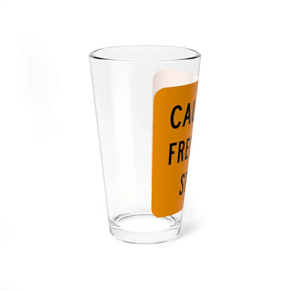 Virginia G20-V4a (Virginia) (Road Sign) Pint Glass 16oz - Go Mug Yourself