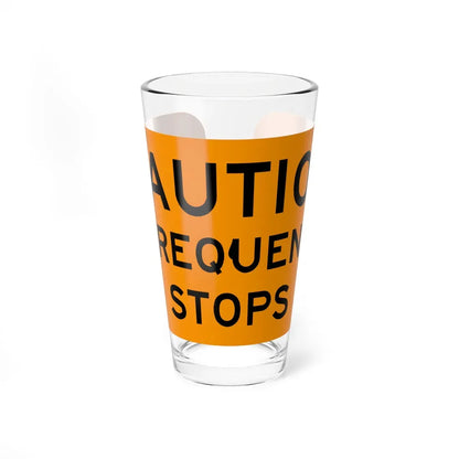 Virginia G20-V4b (Virginia) (Road Sign) Pint Glass 16oz 16oz - Go Mug Yourself