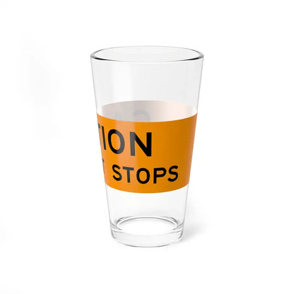 Virginia G20-V4c (Virginia) (Road Sign) Pint Glass 16oz - Go Mug Yourself