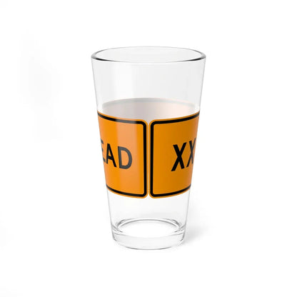 Virginia G20-VP1 (Virginia) (Road Sign) Pint Glass 16oz - Go Mug Yourself