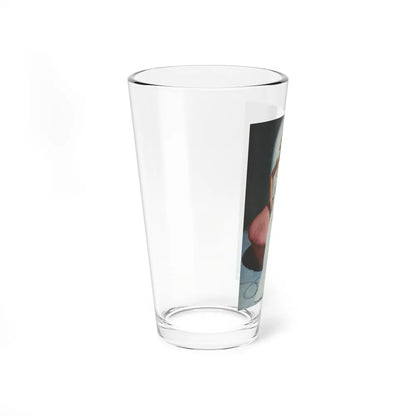 Virginia Grey #01 (Vintage Female Icon) Pint Glass 16oz - Go Mug Yourself
