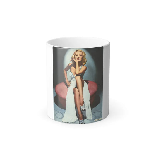 Virginia Grey #01 (Vintage Female Icons) Color Changing Mug 11oz-11oz-Go Mug Yourself