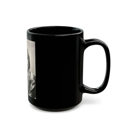 Virginia Grey #102 (Vintage Female Icon) Black Coffee Mug - Go Mug Yourself
