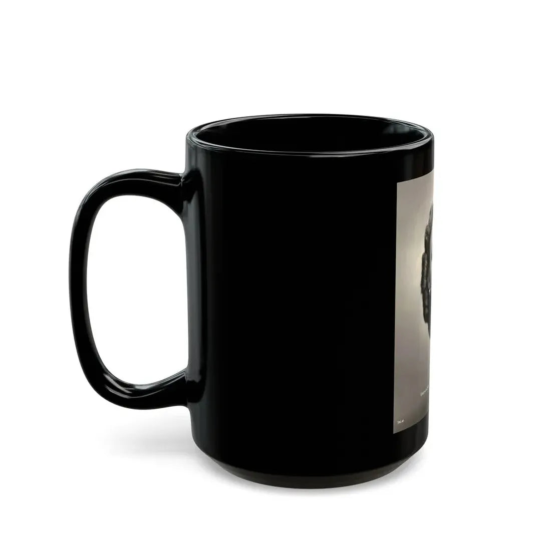 Virginia Grey #102 (Vintage Female Icon) Black Coffee Mug - Go Mug Yourself