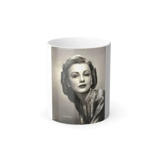 Virginia Grey #102 (Vintage Female Icon) Color Changing Mug 11oz 11oz - Go Mug Yourself