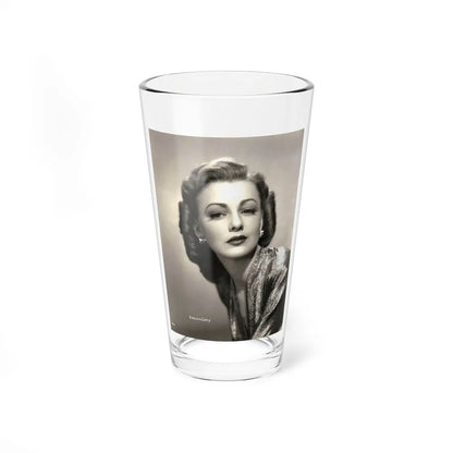 Virginia Grey #102 (Vintage Female Icon) Pint Glass 16oz 16oz - Go Mug Yourself