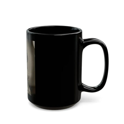 Virginia Grey #104 (Vintage Female Icon) Black Coffee Mug-Go Mug Yourself