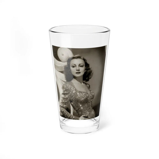 Virginia Grey #104 (Vintage Female Icon) Pint Glass 16oz 16oz - Go Mug Yourself