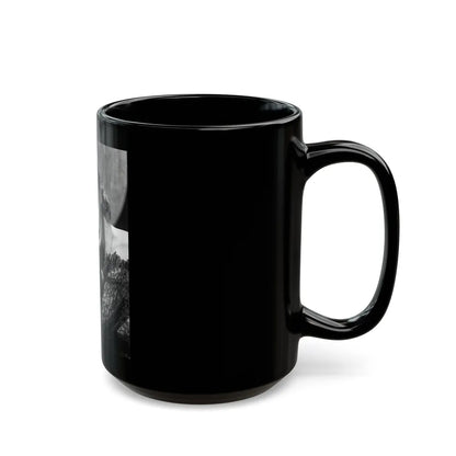 Virginia Grey #20 (Vintage Female Icon) Black Coffee Mug-Go Mug Yourself