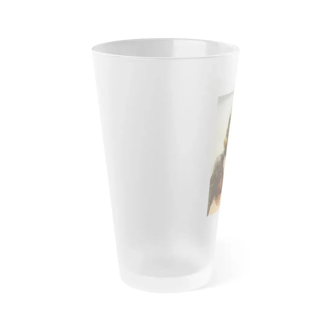 Virginia Grey #45 (Vintage Female Icon) Frosted Pint Glass 16oz - Go Mug Yourself