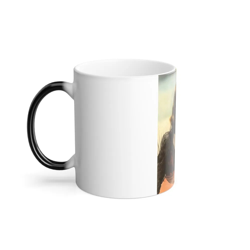 Virginia Grey #45 (Vintage Female Icons) Color Changing Mug 11oz-Go Mug Yourself