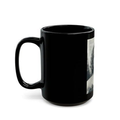 Virginia Grey #53 (Vintage Female Icon) Black Coffee Mug-Go Mug Yourself