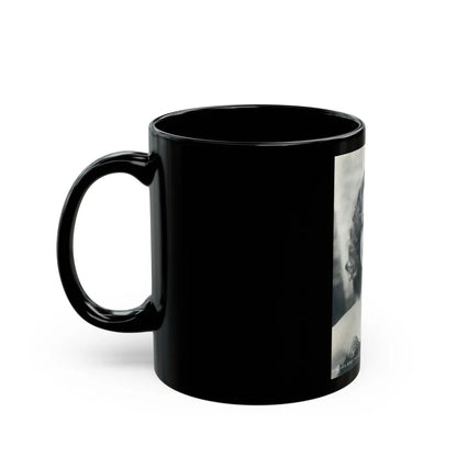 Virginia Grey #53 (Vintage Female Icon) Black Coffee Mug-Go Mug Yourself