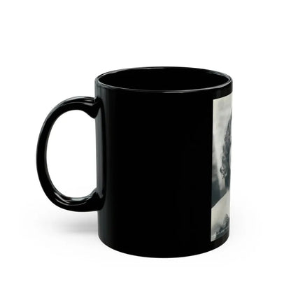 Virginia Grey #53 (Vintage Female Icon) Black Coffee Mug - Go Mug Yourself