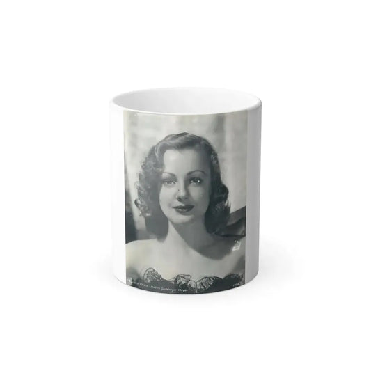 Virginia Grey #53 (Vintage Female Icon) Color Changing Mug 11oz 11oz - Go Mug Yourself