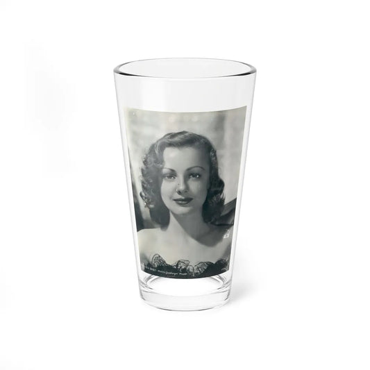 Virginia Grey #53 (Vintage Female Icon) Pint Glass 16oz 16oz - Go Mug Yourself