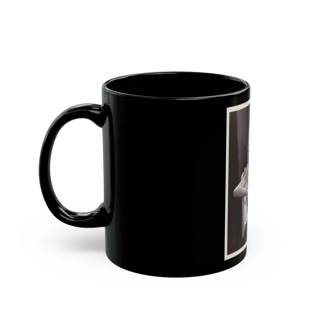 Virginia Grey #62 (Vintage Female Icon) Black Coffee Mug - Go Mug Yourself