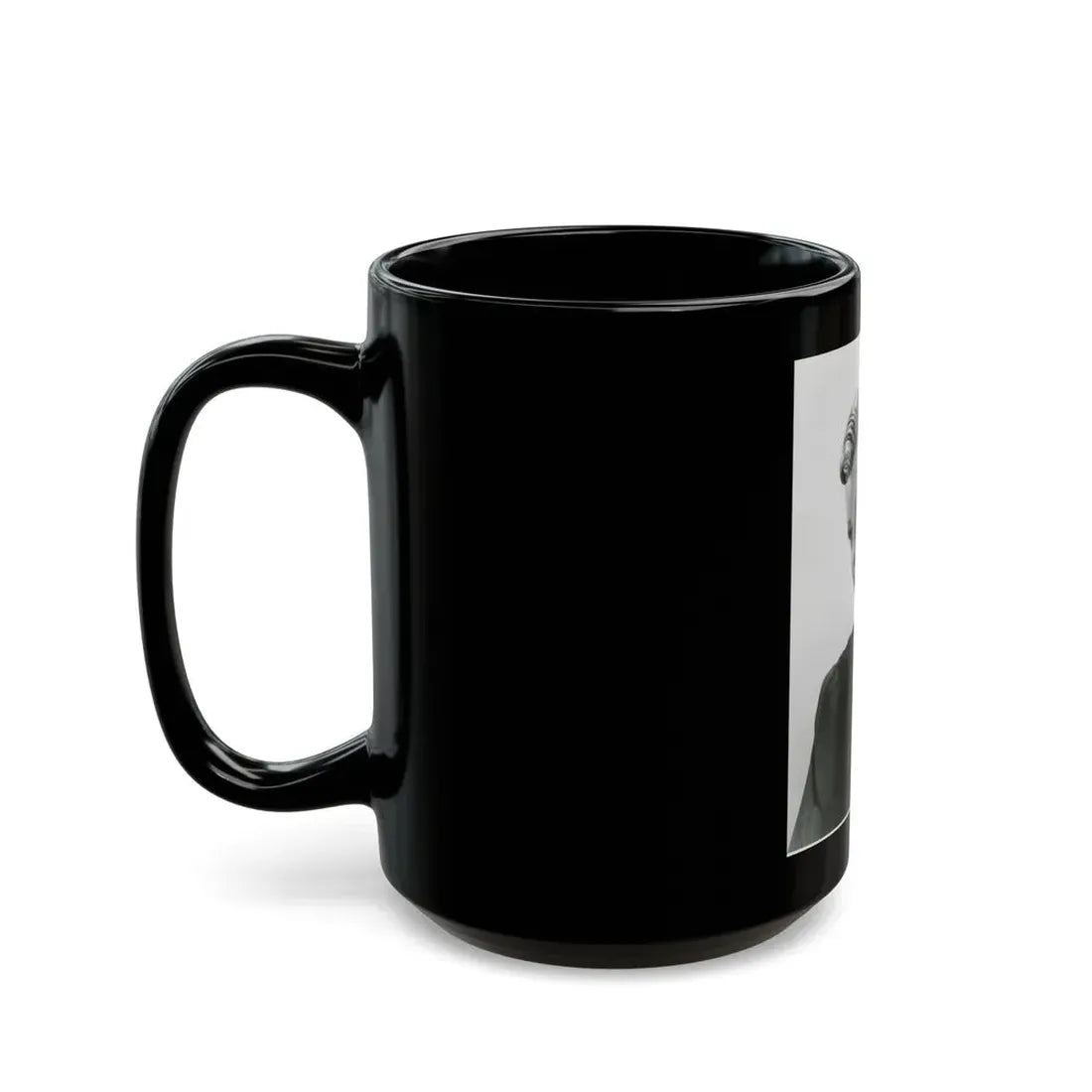 Virginia Grey #67 (Vintage Female Icon) Black Coffee Mug - Go Mug Yourself