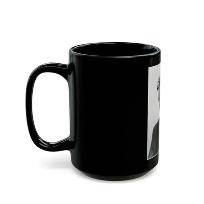 Virginia Grey #67 (Vintage Female Icon) Black Coffee Mug - Go Mug Yourself