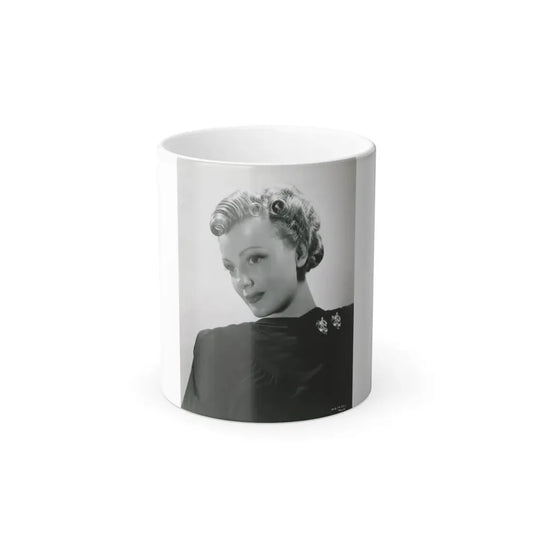 Virginia Grey #67 (Vintage Female Icon) Color Changing Mug 11oz 11oz - Go Mug Yourself