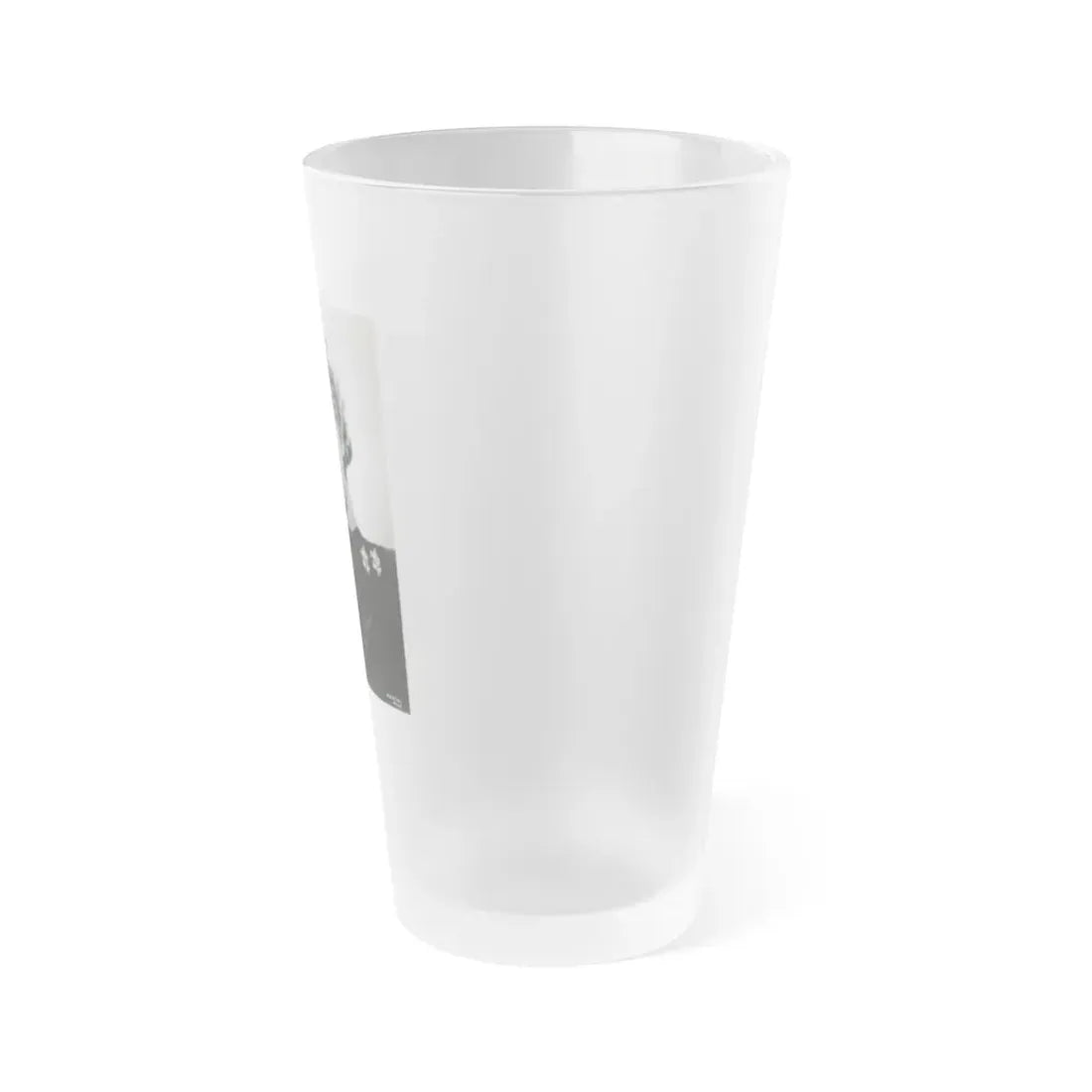 Virginia Grey #67 (Vintage Female Icon) Frosted Pint Glass 16oz - Go Mug Yourself