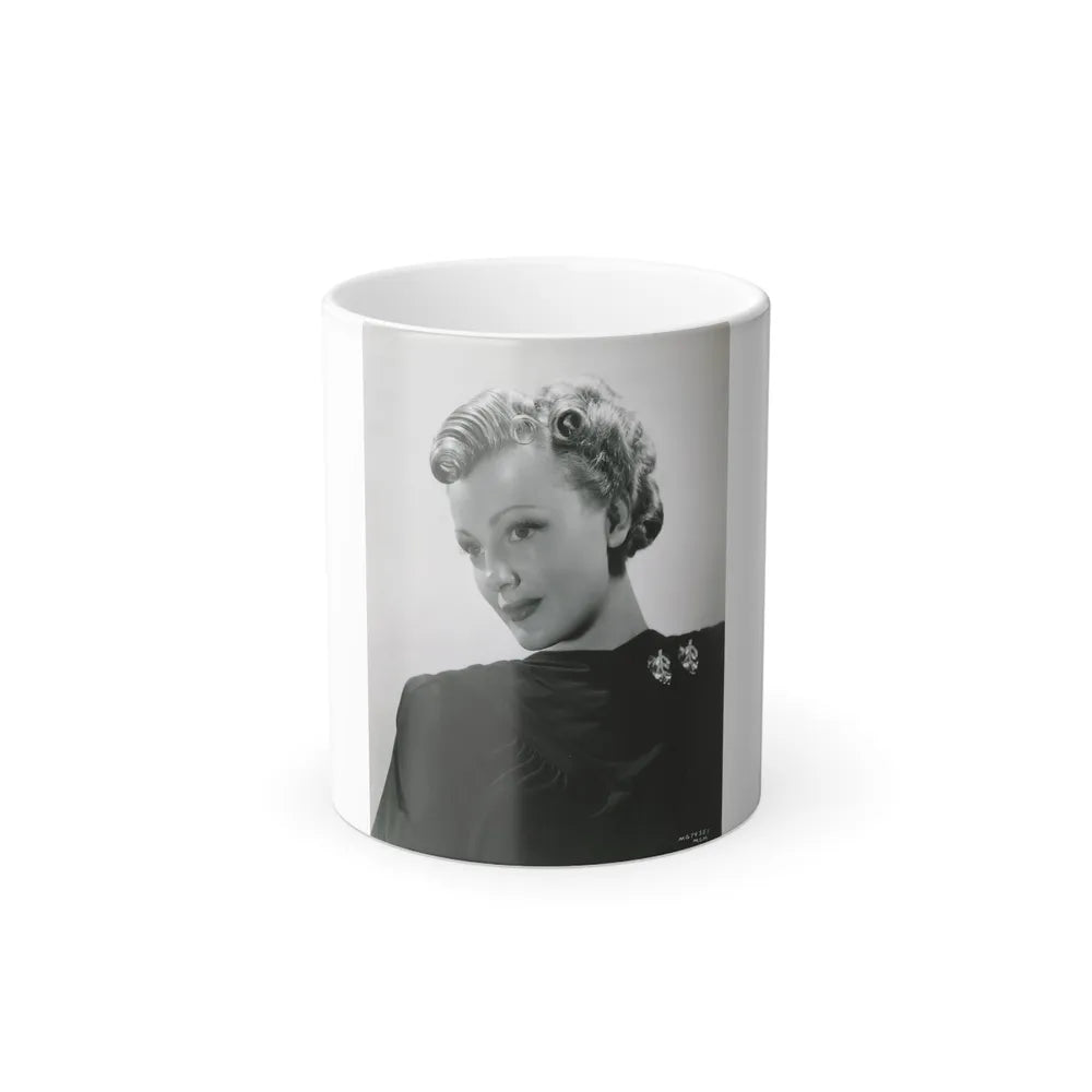 Virginia Grey #67 (Vintage Female Icons) Color Changing Mug 11oz-11oz-Go Mug Yourself