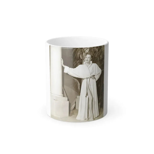 Virginia Grey #71 (Vintage Female Icon) Color Changing Mug 11oz 11oz - Go Mug Yourself