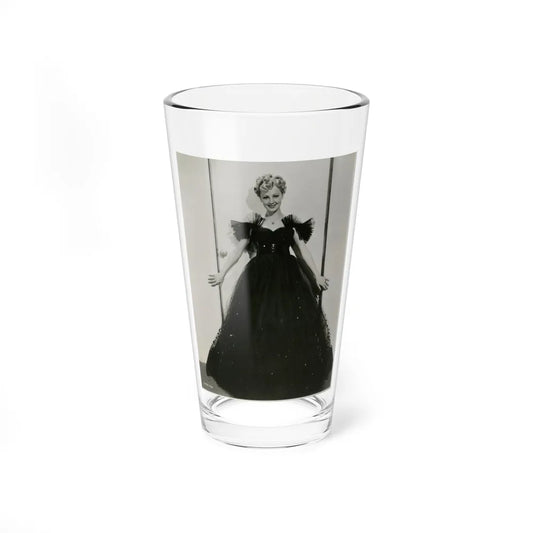 Virginia Grey #81 (Vintage Female Icon) Pint Glass 16oz 16oz - Go Mug Yourself