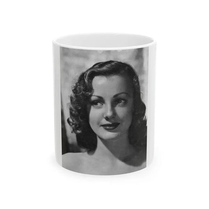 Virginia Grey #82 (Vintage Female Icon) White Coffee Mug 11oz - Go Mug Yourself