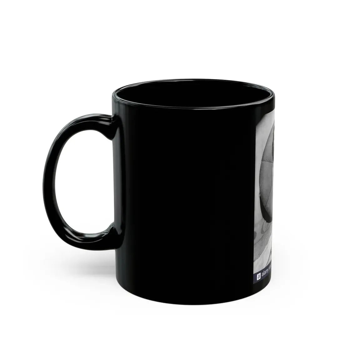 Virginia Grey #92 (Vintage Female Icon) Black Coffee Mug - Go Mug Yourself