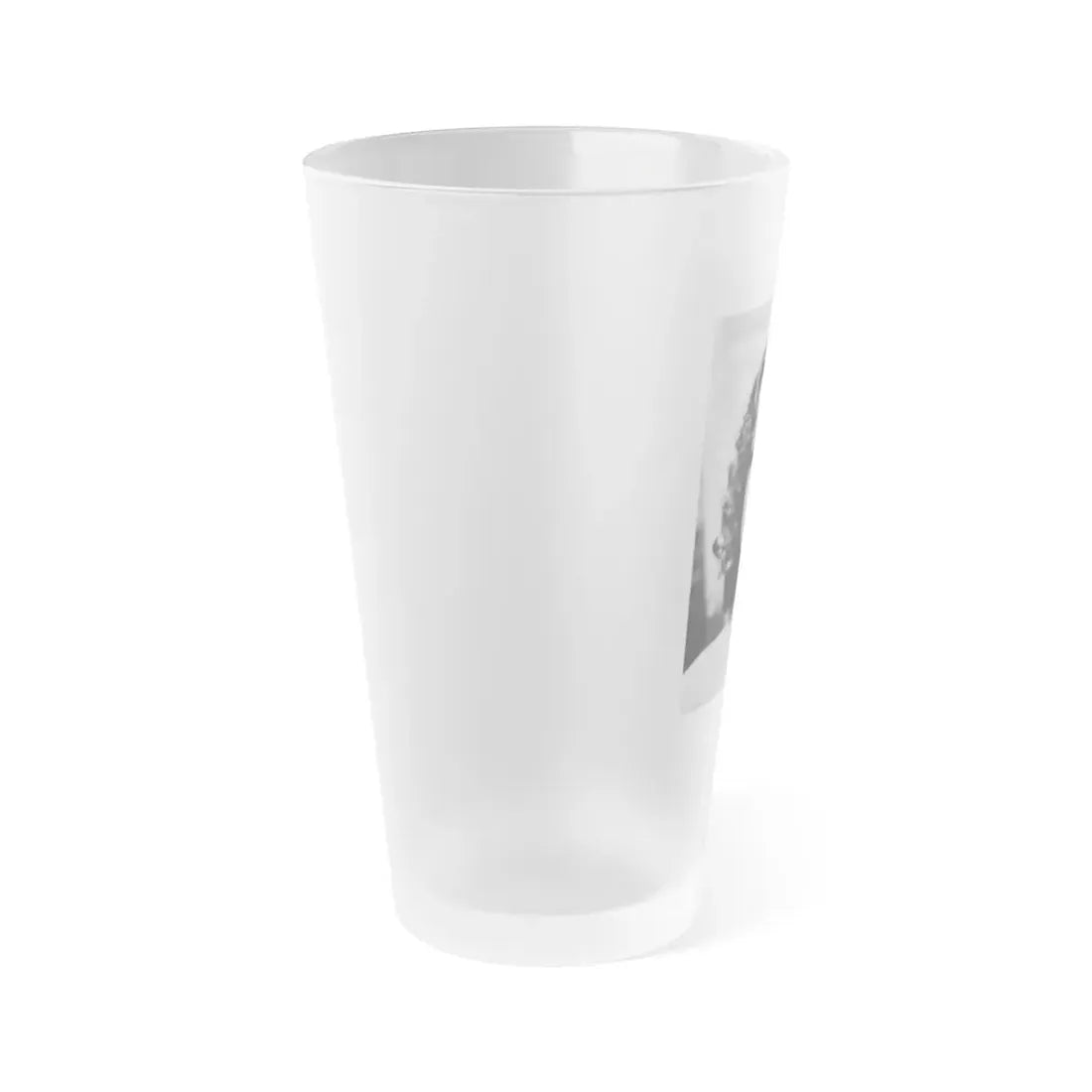 Virginia Grey #96 (Vintage Female Icon) Frosted Pint Glass 16oz - Go Mug Yourself