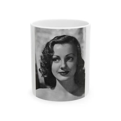 Virginia Grey #96 (Vintage Female Icon) White Coffee Mug 11oz - Go Mug Yourself