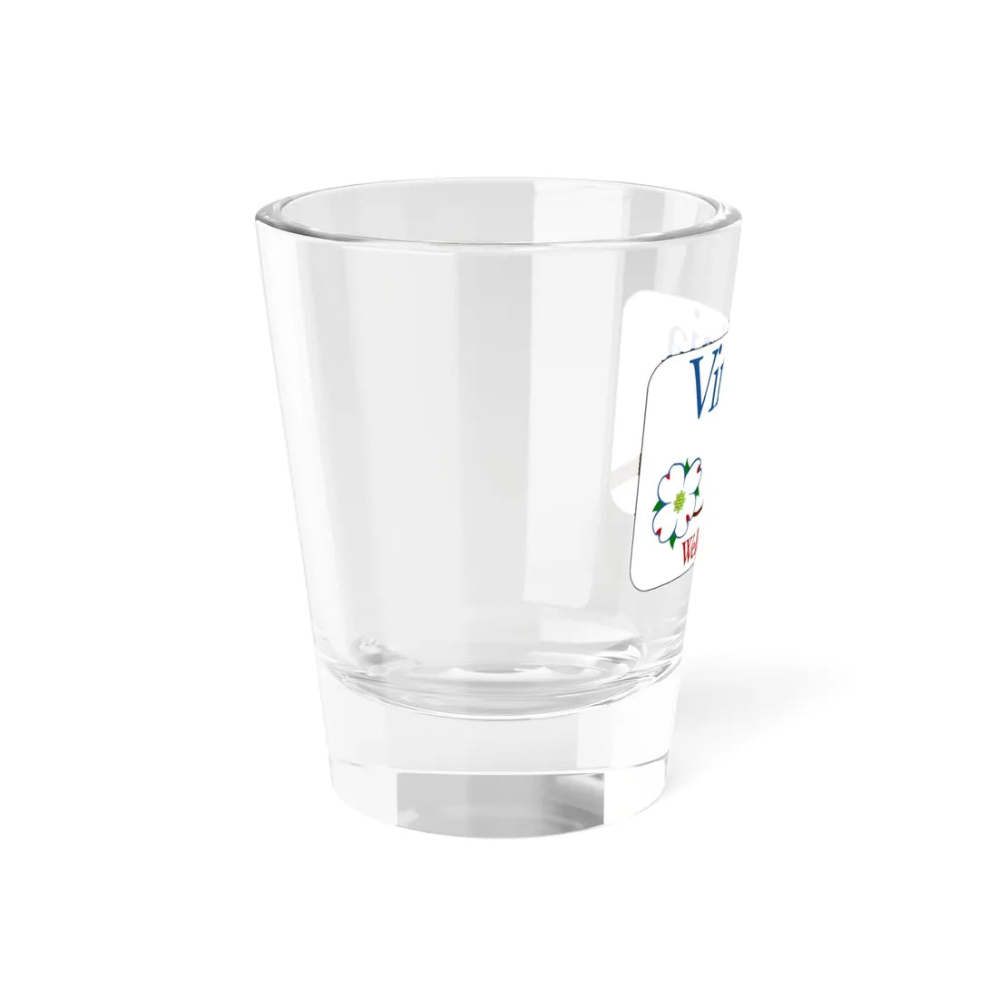 Virginia I-V1 (Virginia) (Road Sign) Shot Glass 1.5oz - Go Mug Yourself
