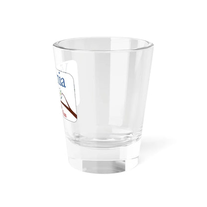 Virginia I-V1 (Virginia) (Road Sign) Shot Glass 1.5oz - Go Mug Yourself