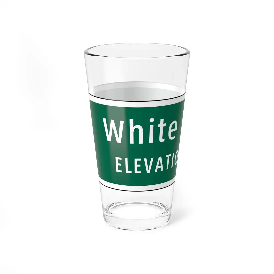 Virginia I-V10 (Virginia) (Road Sign) Pint Glass 16oz - Go Mug Yourself