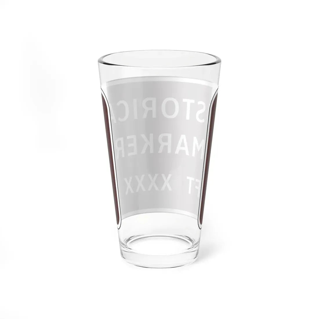 Virginia I-V11L (Virginia) (Road Sign) Pint Glass 16oz - Go Mug Yourself