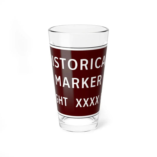 Virginia I-V11R (Virginia) (Road Sign) Pint Glass 16oz 16oz - Go Mug Yourself