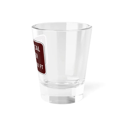 Virginia I-V11R (Virginia) (Road Sign) Shot Glass 1.5oz - Go Mug Yourself
