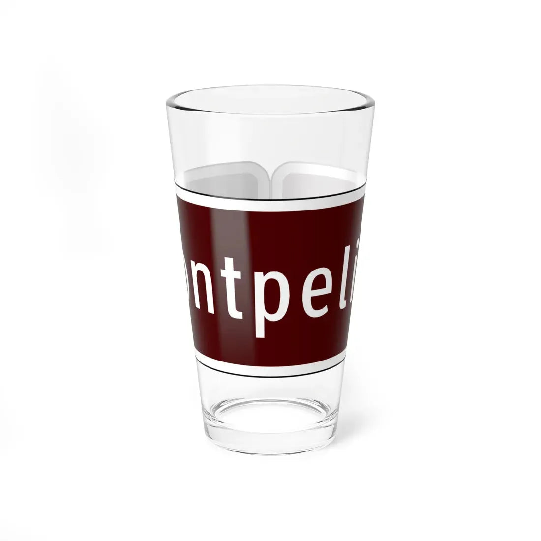 Virginia I-V12a (Virginia) (Road Sign) Pint Glass 16oz 16oz - Go Mug Yourself