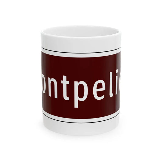 Virginia I-V12a (Virginia) (Road Sign) White Coffee Mug 11oz - Go Mug Yourself