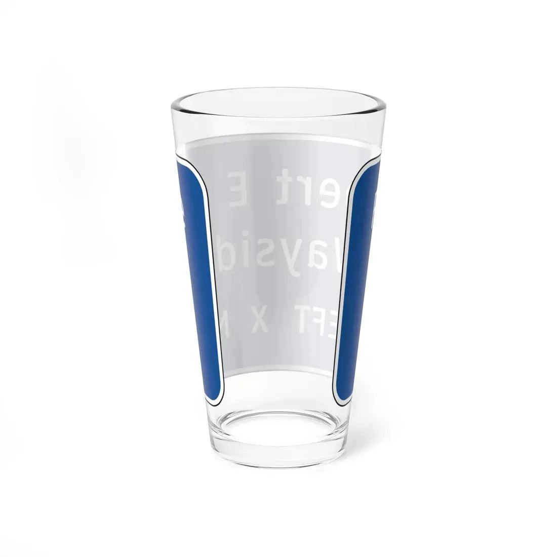 Virginia I-V13L (Virginia) (Road Sign) Pint Glass 16oz - Go Mug Yourself