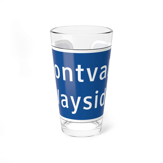 Virginia I-V14 (Virginia) (Road Sign) Pint Glss 16oz 16oz - Go Mug Yourself