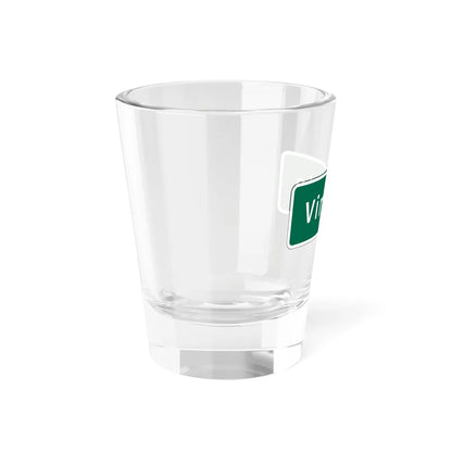 Virginia I-V1a (Virginia) (Road Sign) Shot Glass 1.5oz - Go Mug Yourself