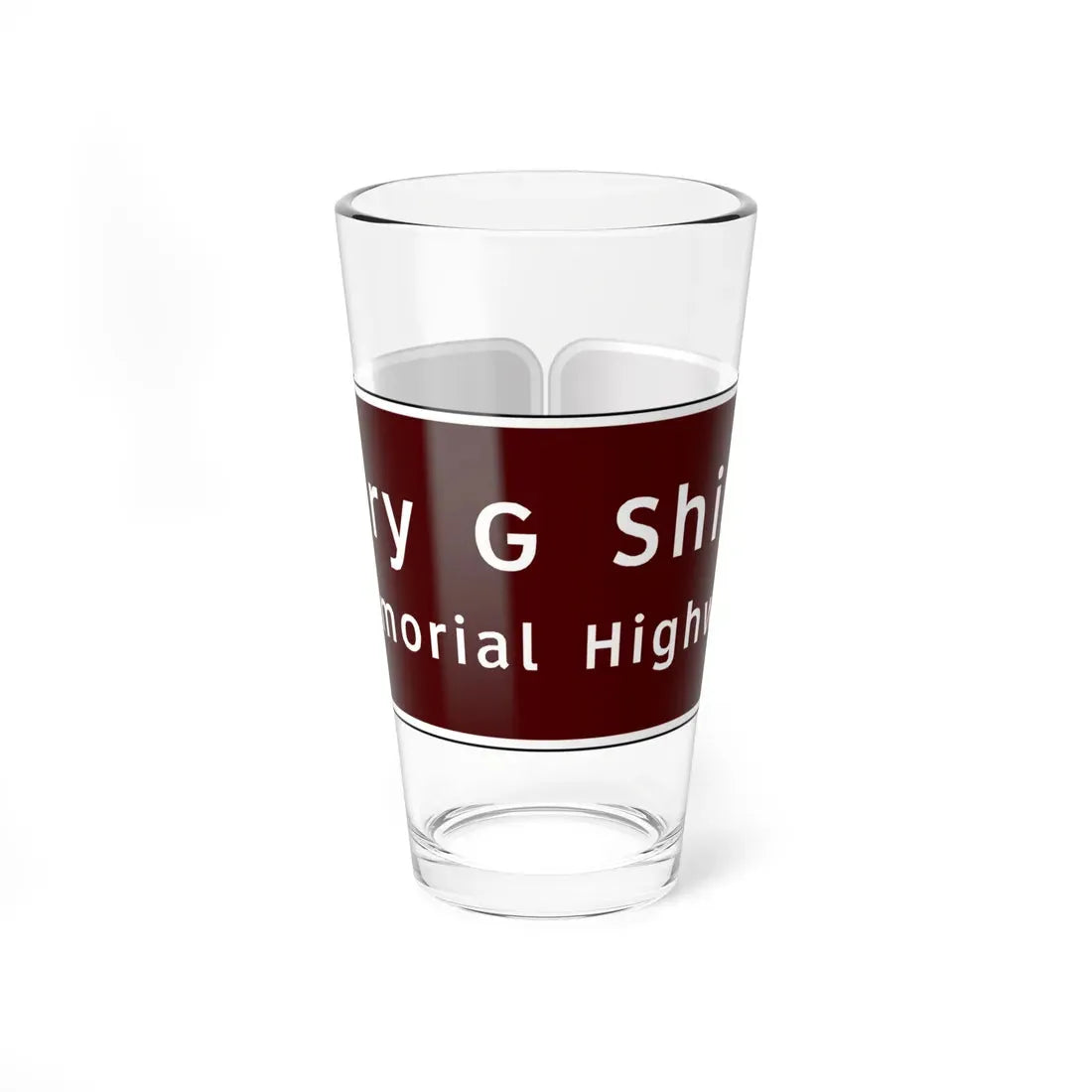 Virginia I-V2a (Virginia) (Road Sign) Pint Glass 16oz 16oz - Go Mug Yourself