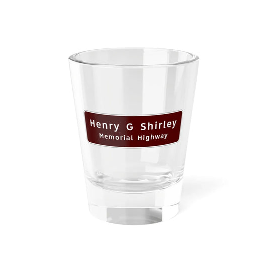 Virginia I-V2a (Virginia) (Road Sign) Shot Glass 1.5oz 1.5oz - Go Mug Yourself