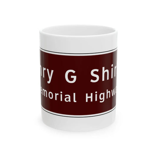 Virginia I-V2a (Virginia) (Road Sign) White Coffee Mug 11oz - Go Mug Yourself